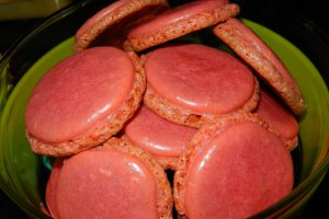 Macaron cu crema de portocale
