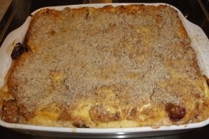 Lasagna dulce ,cu prune caramelizate si scortisoara (Süsse Zwetschgen-Lasagne)