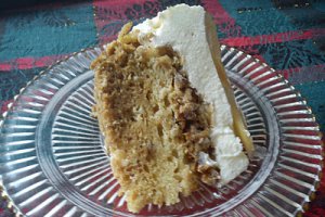 Tort cu gutui si crema de branza dulce