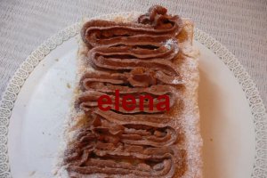 Foietaj cu crema de cacao