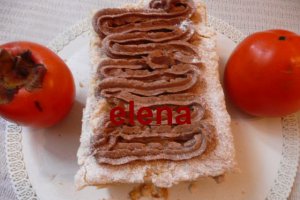 Foietaj cu crema de cacao
