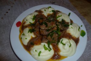 Ficatei de pui cu ciuperci
