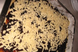 Prajitura coca rasa cu magiun sau gem de prune