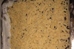 Prajitura coca rasa cu magiun sau gem de prune
