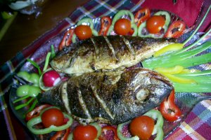 Dorada marinata cu oregano
