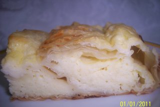 Placinta cu branza si smantana