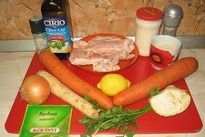 Ciorba a la grec de curcan
