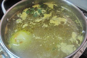 Ciorba a la grec de curcan