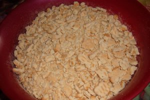 Rulada din biscuiti cu banane