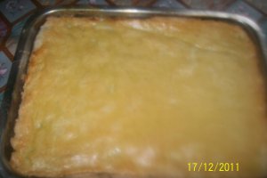 Placinta cu mere( aluat cu amoniac)