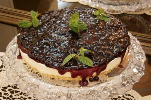 Cheesecake cu coacaze