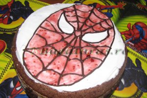 La multi ani, Vladut de 7 anisori!--- TORT SPIDERMAN---