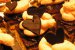 Prajitura insiropata cu ciocolata amaruie si crema de budinca cu frisca-3