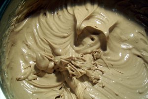 Gauffre cu crema ganache de ciocolata