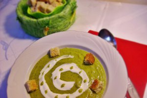 Supă cremă de broccoli