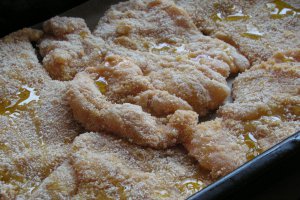Schnitzel la cuptor