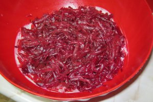 Salata de sfecla rosie-aperitiv