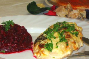 Piept de pui in crusta de cascaval si mascarpone-reteta cu nr.300