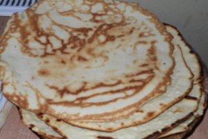Tort cu foi coapte in tigaie