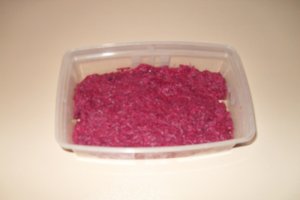 Salata de sfecla rosie