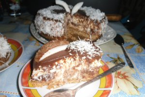 Cheesecake "Bounty"