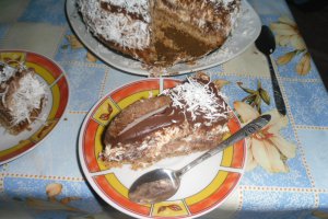Cheesecake "Bounty"