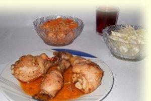 Friptura de pui  la tigaie