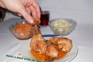 Friptura de pui  la tigaie