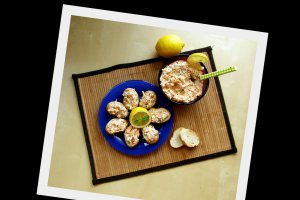 Salata de morcov si telina cu "smantana" de caju