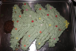 Tort Bradul de Craciun