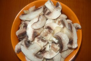 Ciuperci cu ardei la tigaie