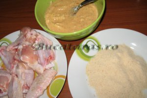 Aripioare pane la cuptor