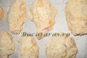 Aripioare pane la cuptor