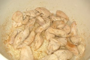 Piept de pui cu smanatana si mascarpone
