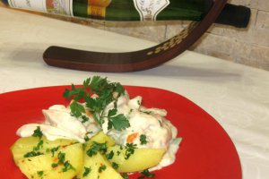 Piept de pui cu smanatana si mascarpone