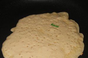 Clatite cu mere si crema de ciocolata duo