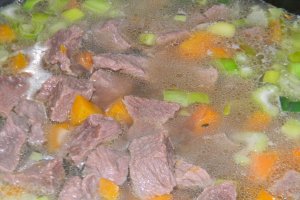 Carne de vacuta  cu orez