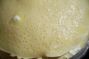 Budinca de clatite cu branza