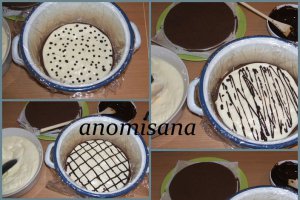 Tort cub de lapte acoperit cu pastă marshmallow pentru moţ