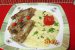 Costite de porc glazurate cu cartofi batuti-5