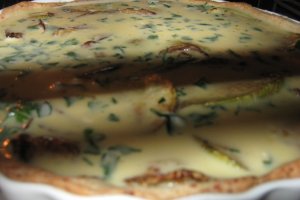 Tarta  sarata cu conopida si dovleac
