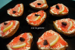 Tartine cu icre