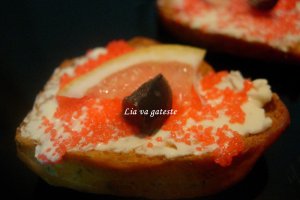 Tartine cu icre