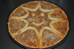 Tarta cu pere si nuci