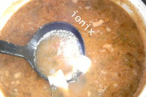 Ciorba de fasole cu zeama de varza (de post)