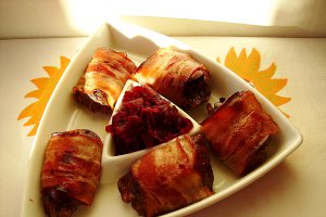 Ficăţei în crustă de bacon