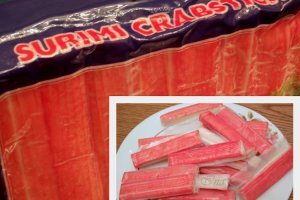 Surimi pane