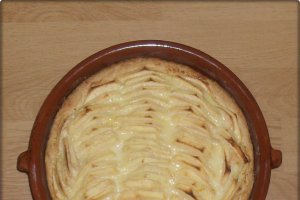 Tarta cu Mere si Crema de Vanilie