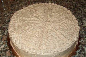 Tort cu crema ganache