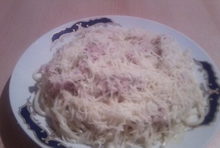 Paste carbonara